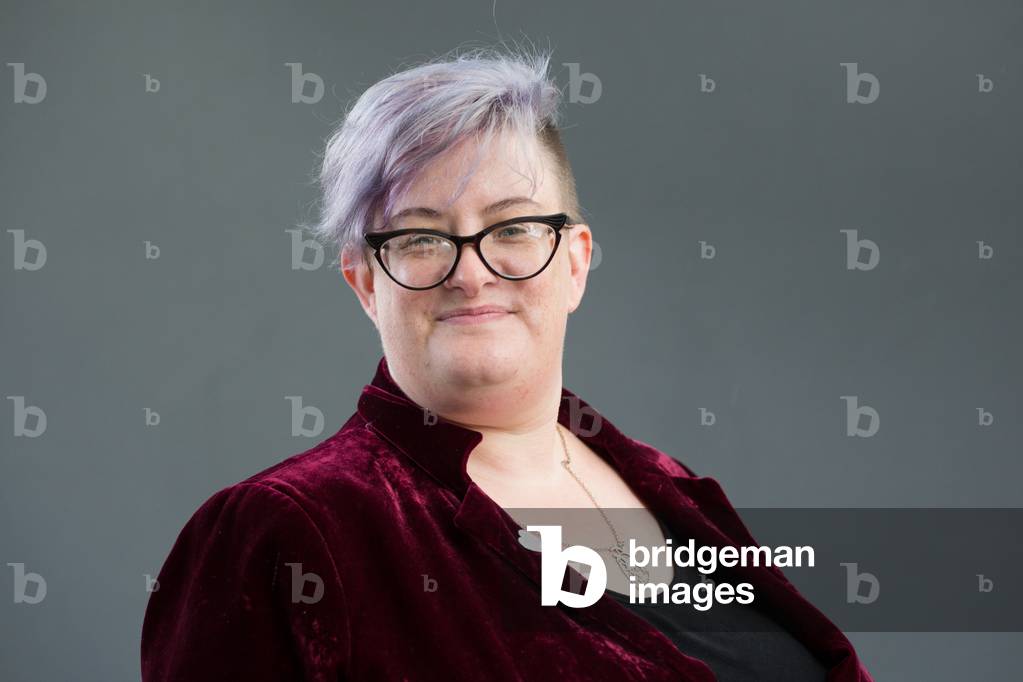 Kaite Welsh, British novelist, Edinburgh International book festival, August 2019 (photo)