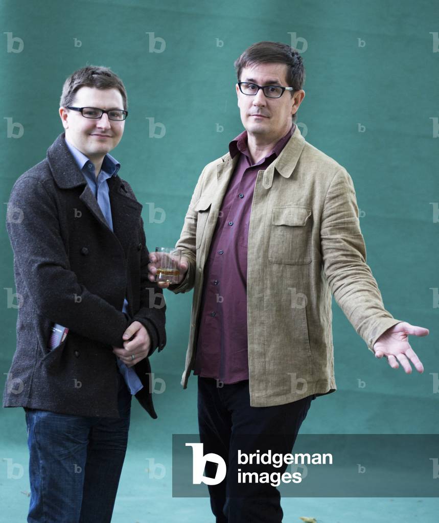 John Darnielle, Gavin Extence, Edinburgh International book festival 2015 (photo)