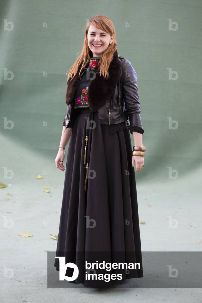 Karrie Fransman, Edinburgh International book festival 2015 (photo)