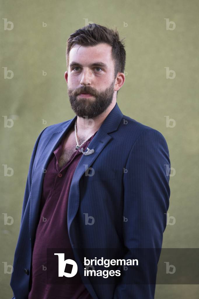 Nick Hayes. Edinburgh International Book festival 2014. (photo)