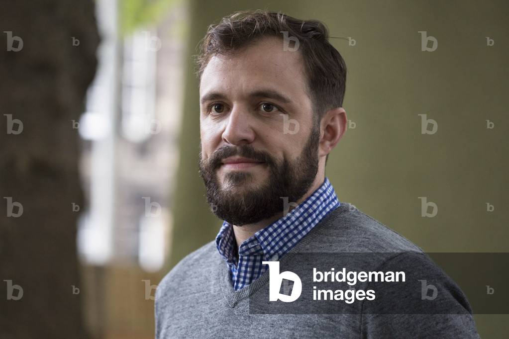 Michael Pitre, Edinburgh International Book festival 2014 (photo)
