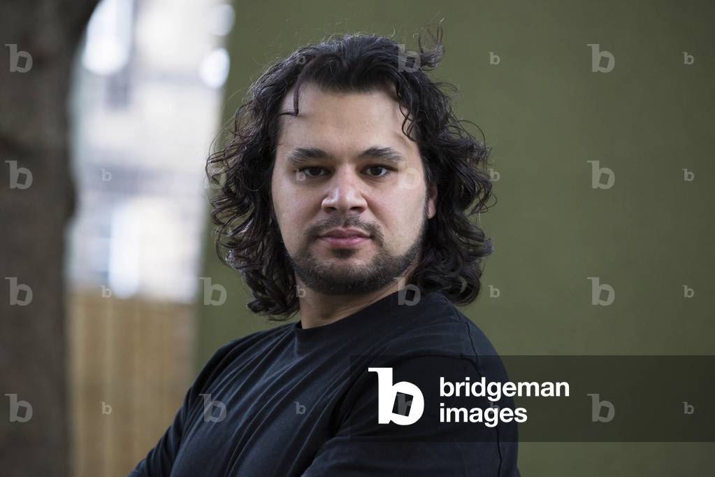 Tamim Al-Barghouti, Edinburgh International book festival 2014. (photo)