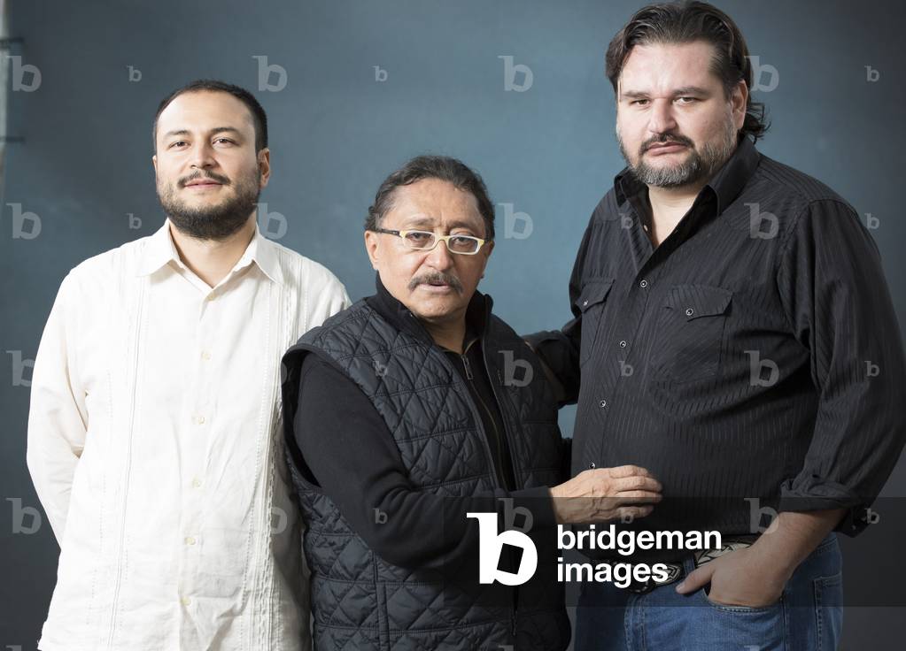 Sergio Gonzlez Rodrguez, Diego Enrique, Emiliano Ruiz Parra, Edinburgh International book festival 2016 (photo)