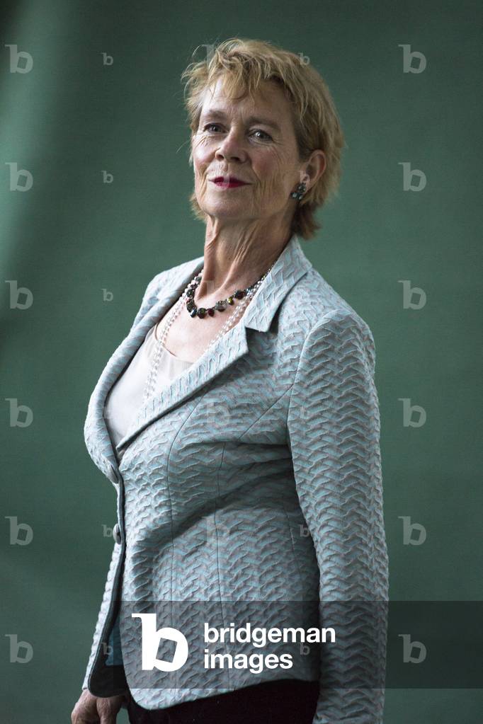 Celia Imrie, Edinburgh International book festival 2015 (photo)