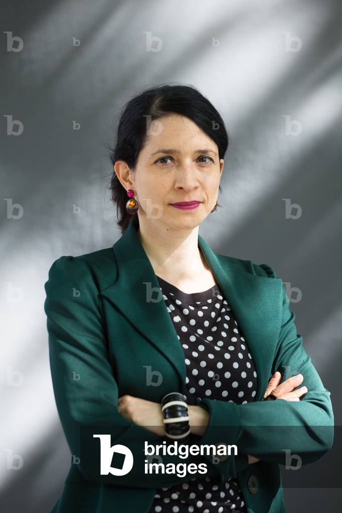 Chloe Aridjis, London based Mexican novelist, Edinburgh International book festival, August 2019 (photo)