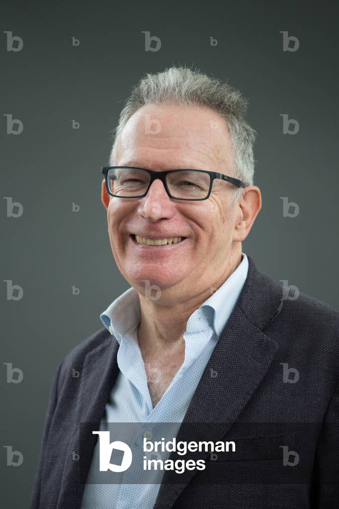 Fintan O’Toole, Irish columnist, literary editor and drama critic for The Irish Times, Edinburgh International book festival, August 2019 (photo)