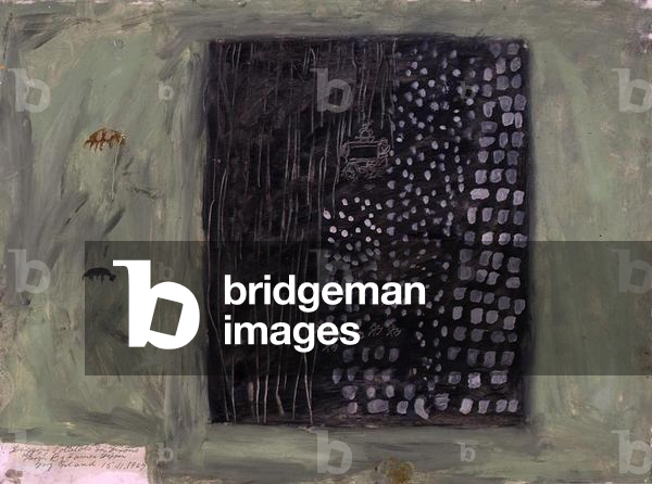 Digging Potatoes in Dixon's Farm, 1967 (oil on paper)