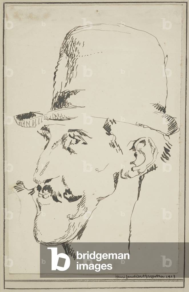 Portrait of Horace Brodzky, 1913 (drawing)