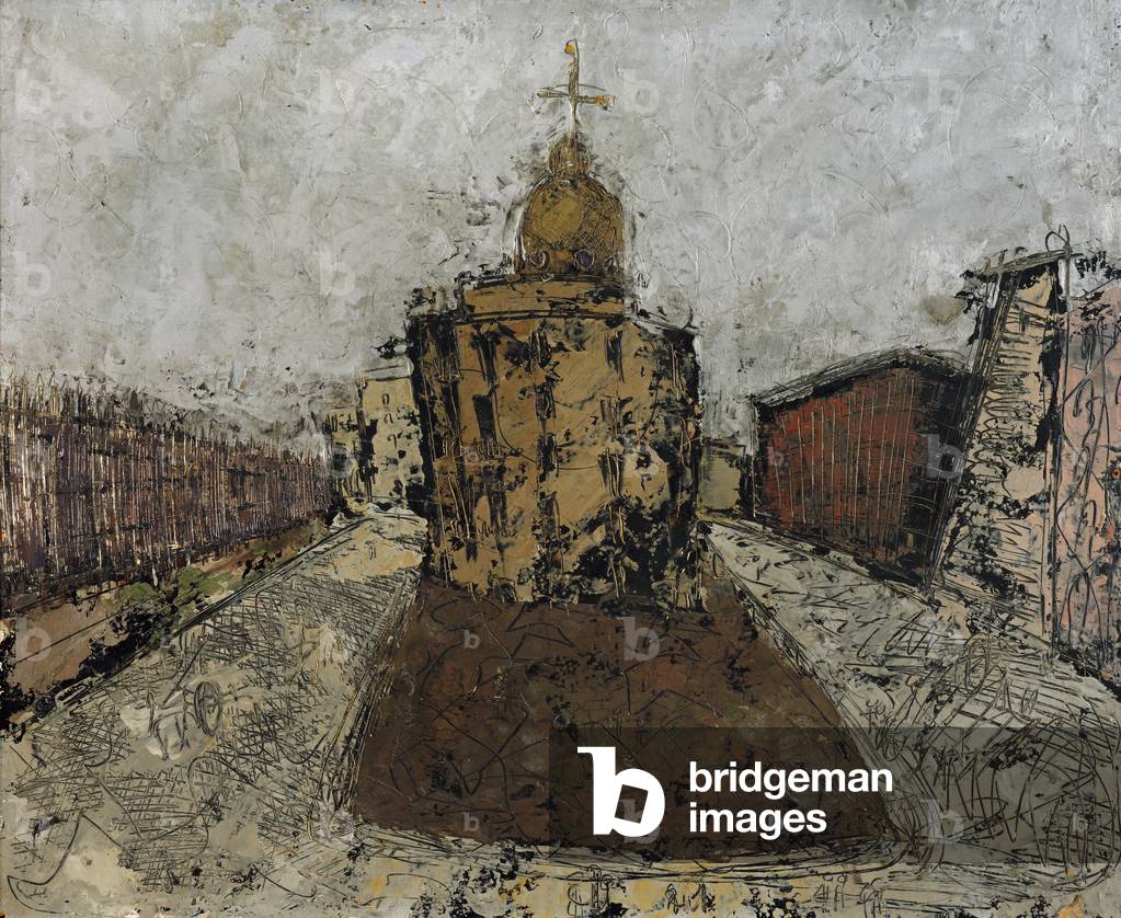 Naples - Church, 1950 (October) (painting)