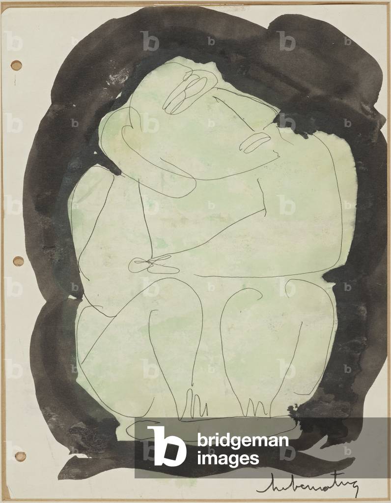 Hibernating, n.d. (pre-1966) (drawing)
