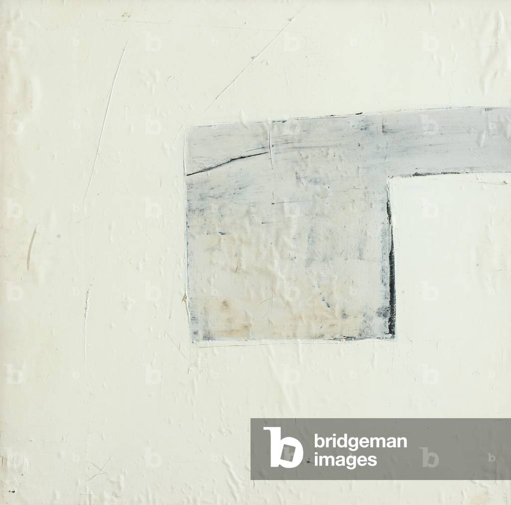 Composition (Form on White), 1963 (circa) (painting)