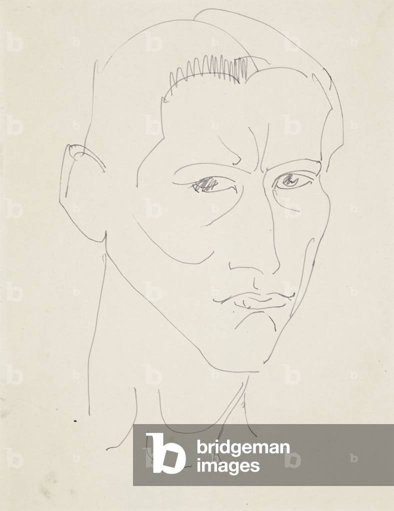Self-portrait, n.d. (drawing)
