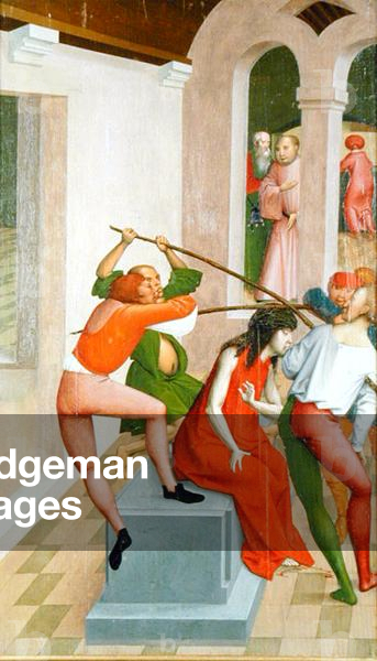 Scene from the Passion Series (tempera on panel)