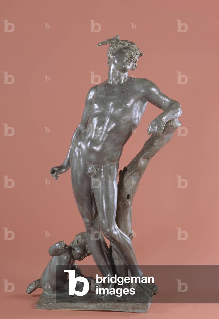 Mercury and Amor (bronze)