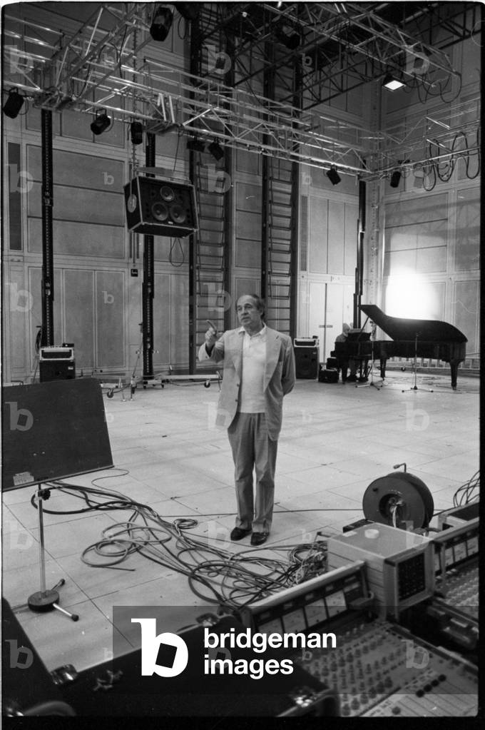 Pierre Boulez at IRCAM