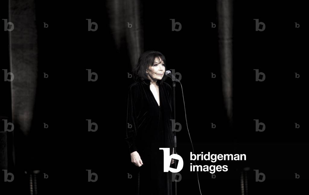 Juliette Greco in concert at Théatre du Chatelet