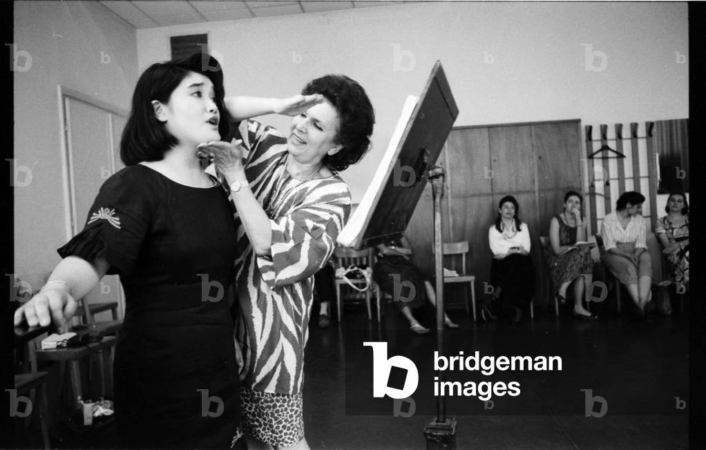 Galina Vishnevskaia at Mozarteum, Summer 1990