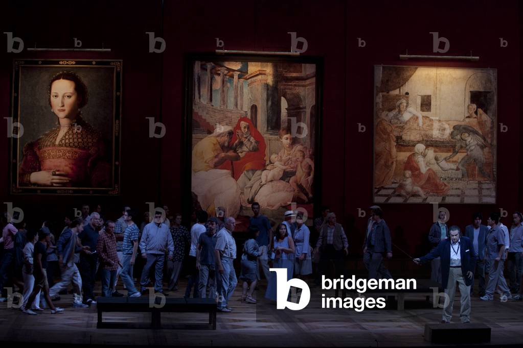 Il Trovatore, opera by Giuseppe Verdi, Salzburg Festival 2014