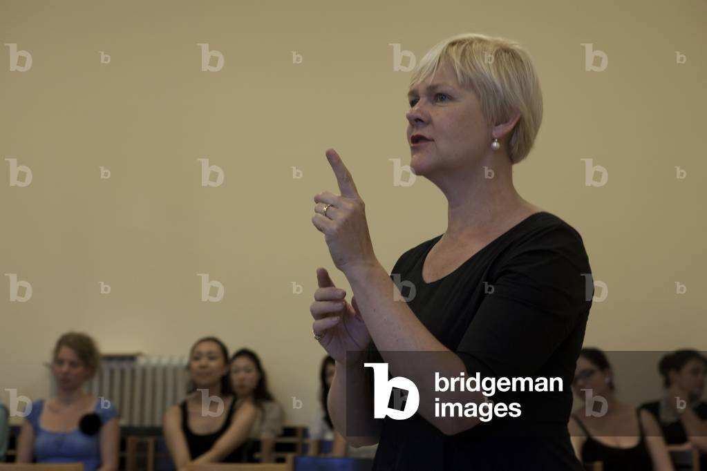 Barbara Bonney giving a master class