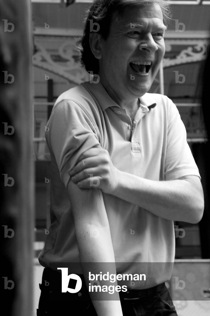 Magnus Lindberg during performance of Kraft