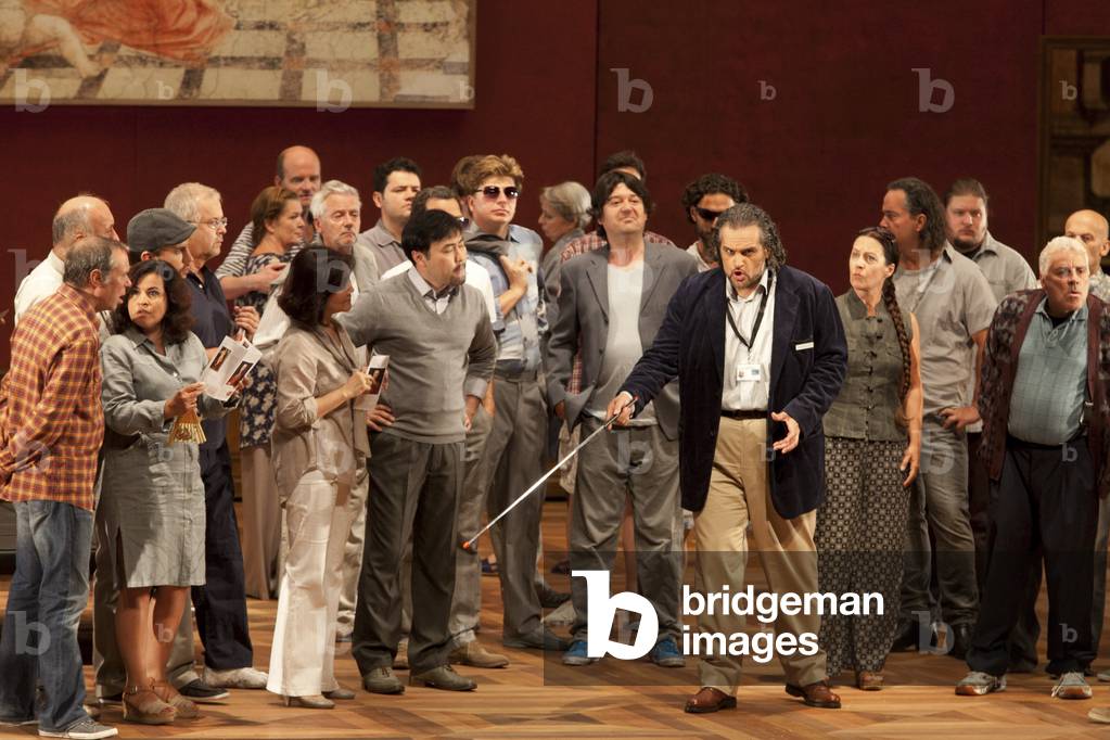 Il Trovatore, opera by Giuseppe Verdi, Salzburg Festival 2014