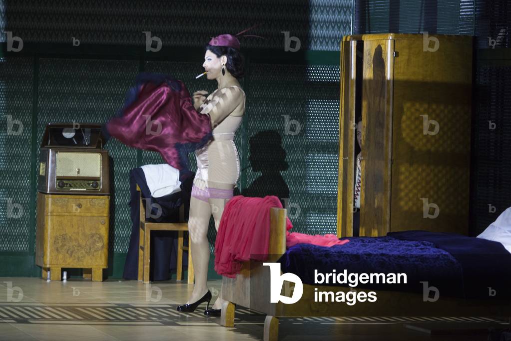 Tanja Ariane Baumgartner, Agave / Venus  in Hans Werner Henze, The Bassarids at Salzburg Festival, 2018 (photo)
