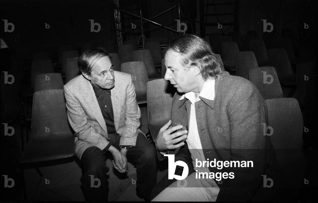 Pierre Boulez and Karlheinz Stockhausen