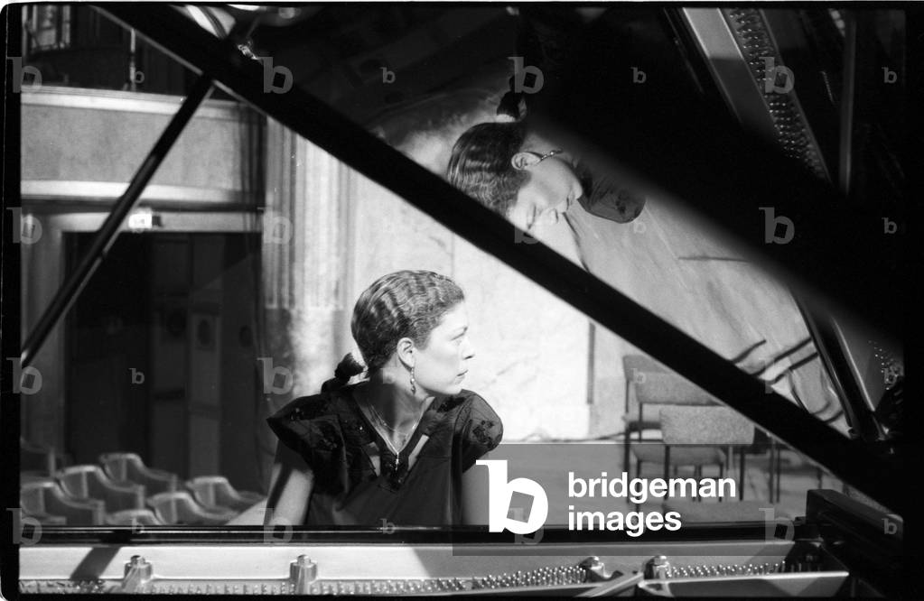 Brigitte Engerer, French Pianist, in 1987