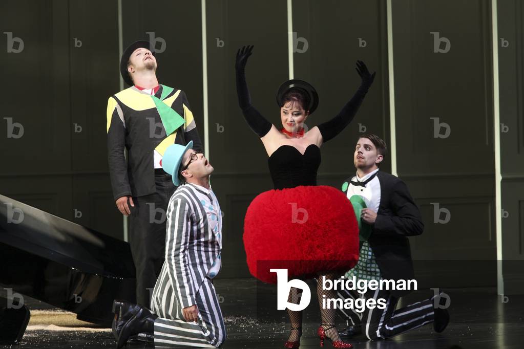 Elena Mosuc as Zerbinetta in Ariadne auf Naxos by Strauss