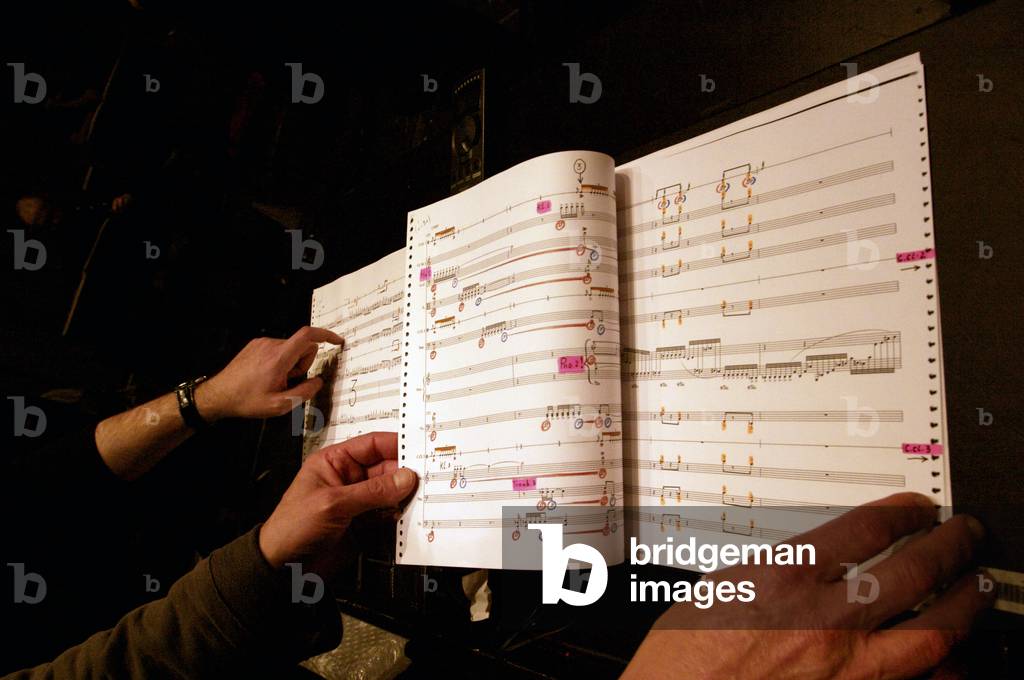 Bruno Mantovani - reading musical score