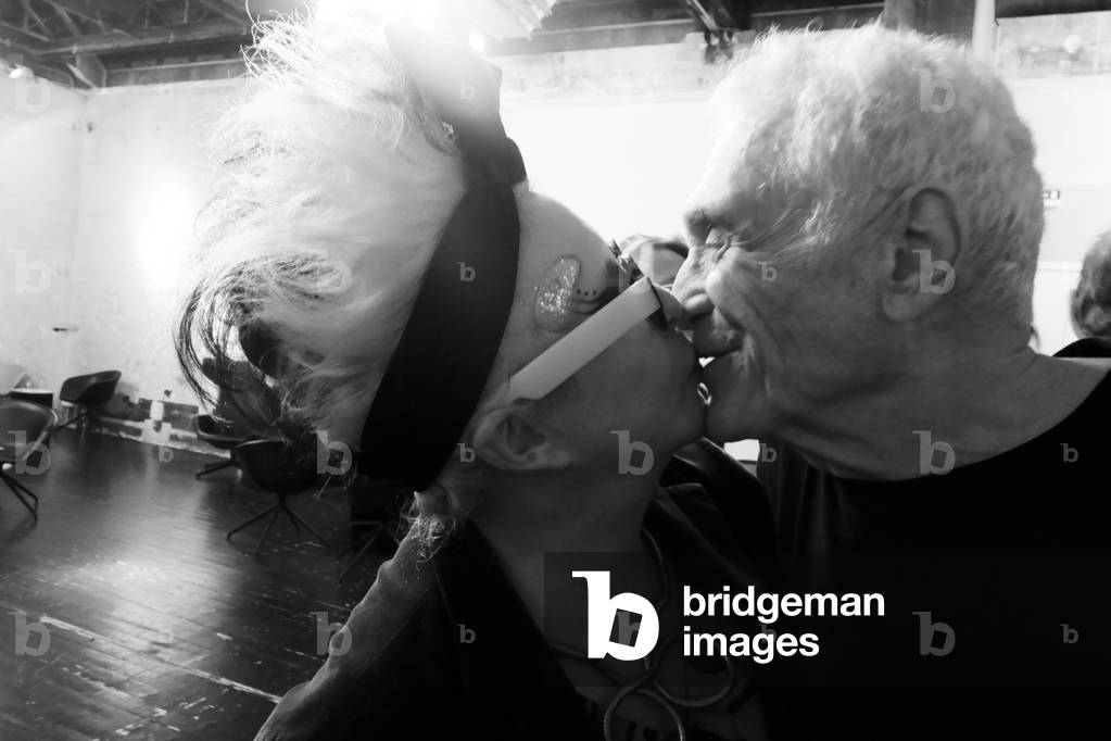 John Giorno and Orlan, 2016