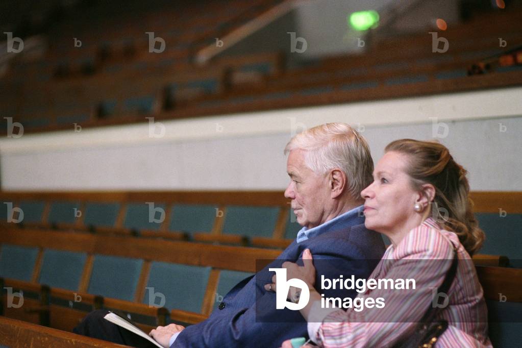 Dietrich Fischer Dieskau and  Julia Varady