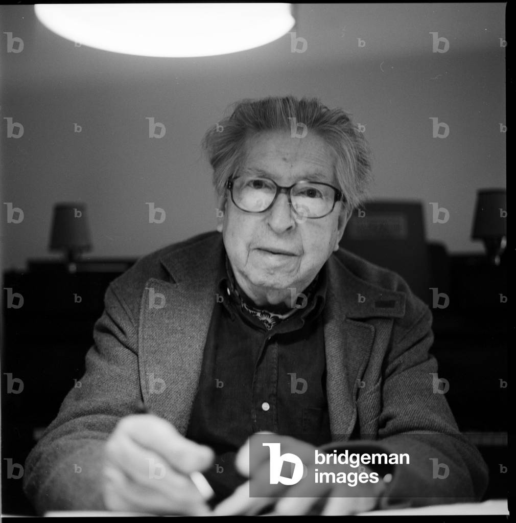 Henri Dutilleux at his home in Paris,  2008