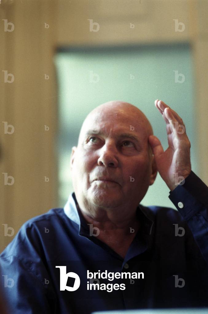 Hans Werner Henze in Salzburg in 2003
