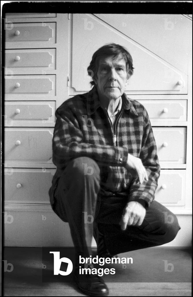 John Cage in the house of Dorothea Tanning