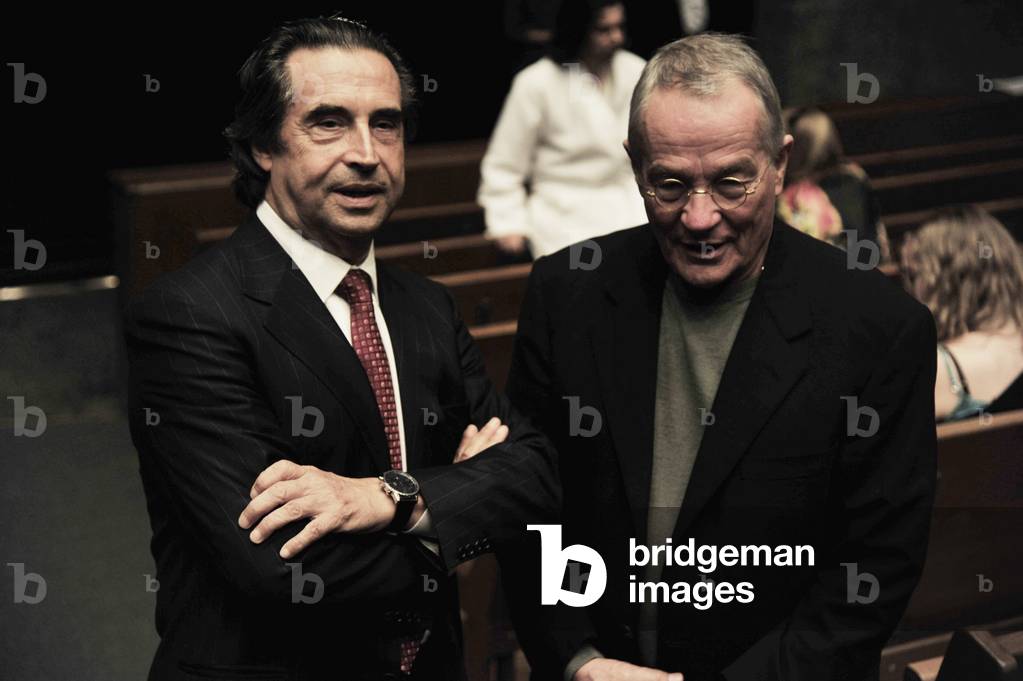 Riccardo Muti and Peter Stein