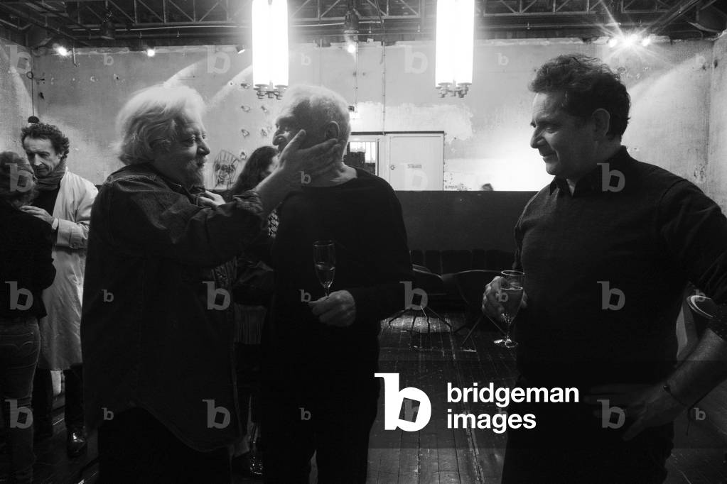 John Giorno with Jean Jacques Lebel, 2015