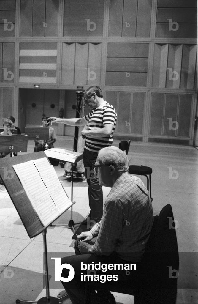 Elliott Carter, American Composer, at Ircam