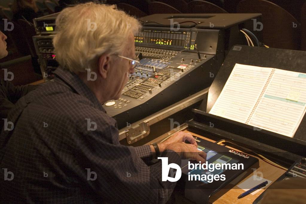 Jonathan Harvey at rehearsal in 2008