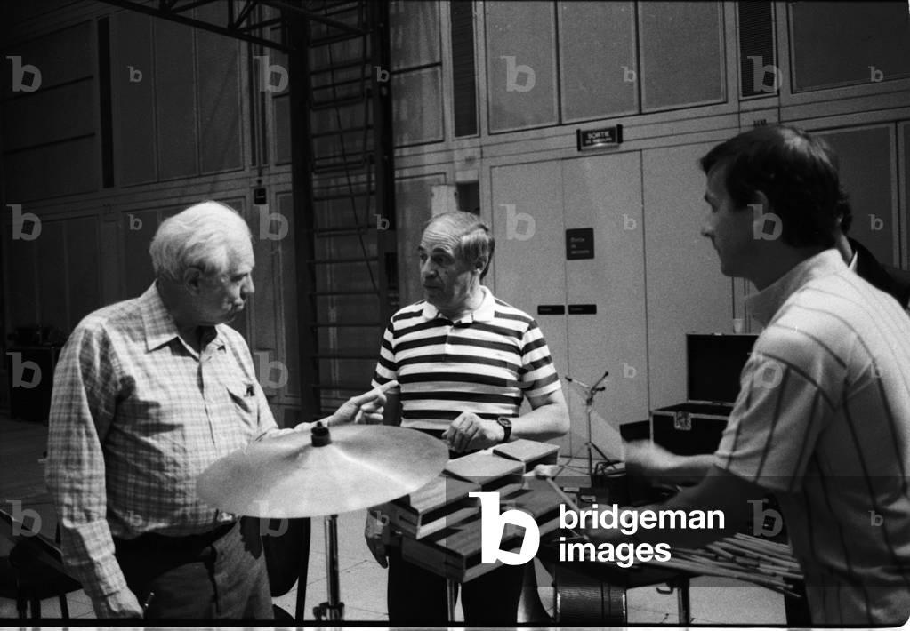Elliott Carter, American Composer, at Ircam