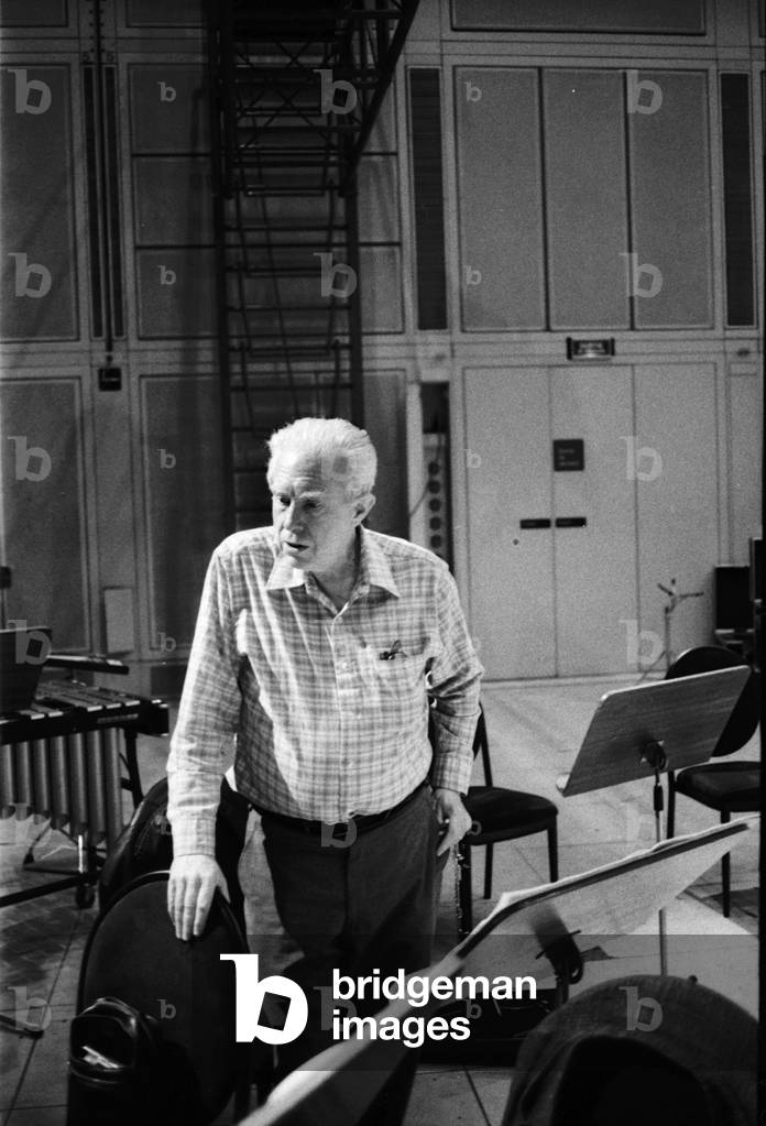 Elliott Carter, American Composer, at Ircam