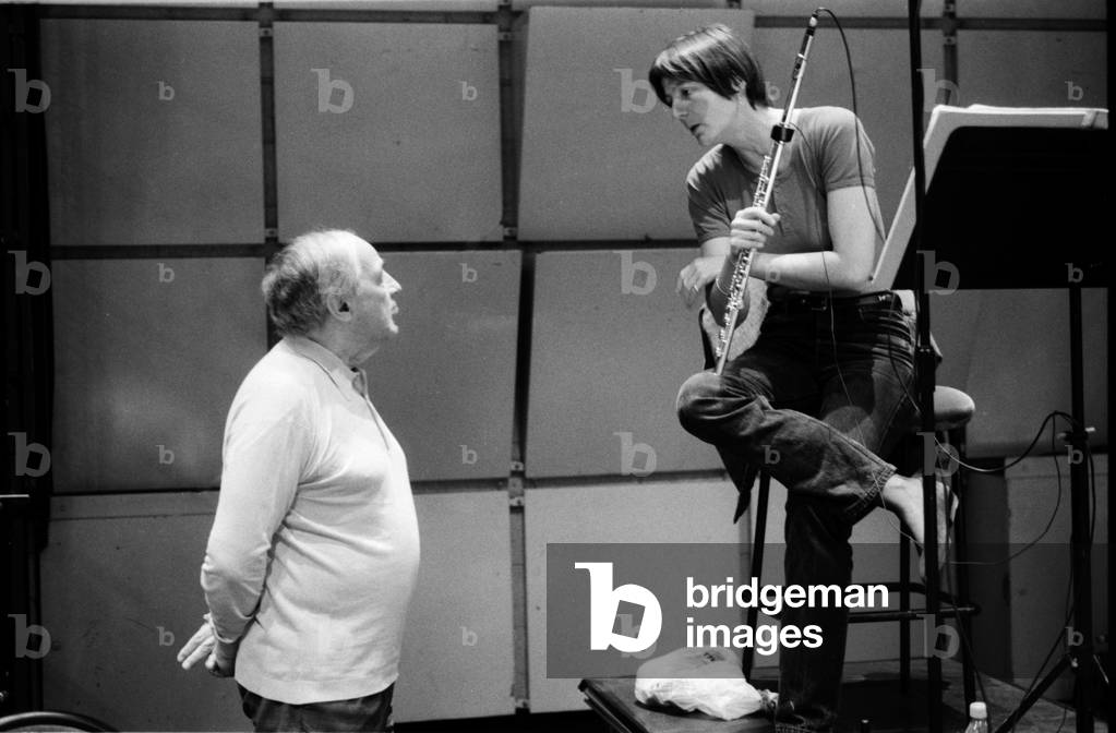 Pierre Boulez ans Sophie Cherrier