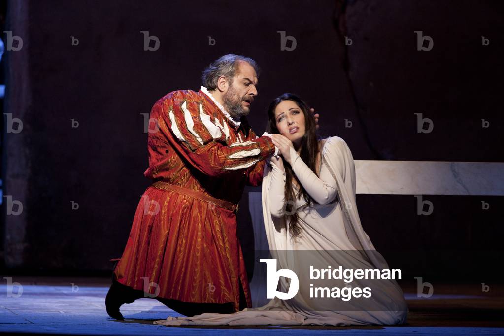 Giuseppe Verdi 's opera Rigoletto. January 2012.