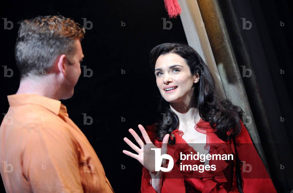 Rachel Weisz as Blanche Dubois and Barnaby Kay (photo)