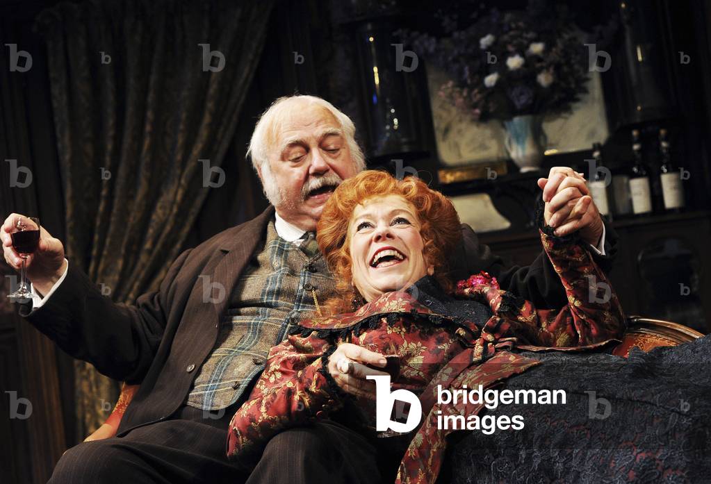 Roy Hudd as Henry Ormonroyd and Rosemarie Ashe (photo)