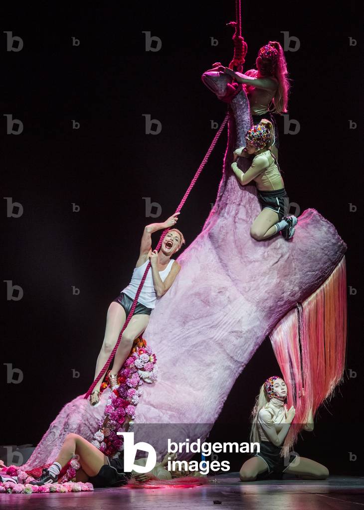 Allison Cook (Salome) in Salome by Richard Strauss at London Coliseum, September 2018 (photo)