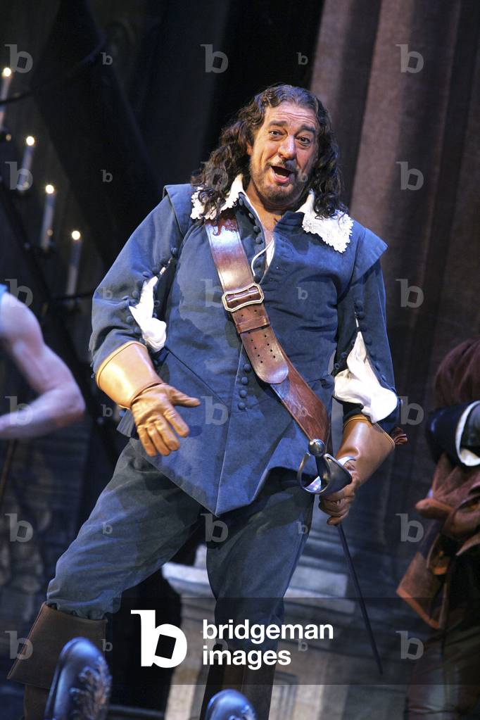 Franco Alfano 's opera 'Cyrano de Bergerac' - Placido Domingo as Cyrano, Royal Opera House, Covent Garden, London (photo)