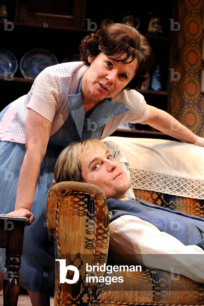 Imelda Staunton (Kath) and Matthew Horne (Mr Sloane) (photo)