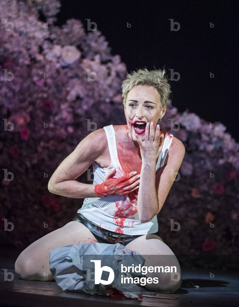 Allison Cook (Salome) in Salome by Richard Strauss at London Coliseum, September 2018 (photo)