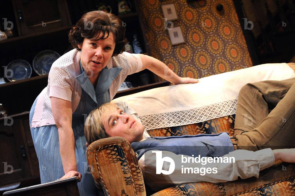 Imelda Staunton (Kath) and Matthew Horne (Mr Sloane) (photo)